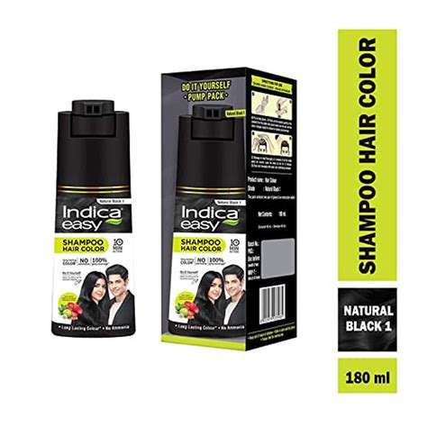 Buy INDICA DIY PUMP PACK NATURAL BLACK, 180ML , NATURAL BLACK () Online ...
