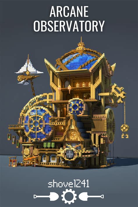 Steampunk Minecraft Builds Tutorial 的图像结果