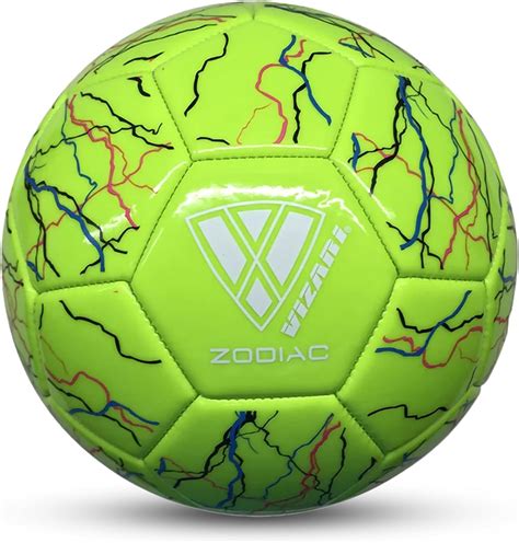 Vizari Zodiac Soccer Ball for Kids and Adults | for Training and Light ...