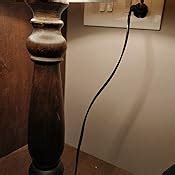 Buy Homesake® Mabel Antique Black Wood Table Lamp with Khadi Shade ...