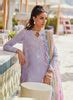 Farah Talib Aziz Liliana Lavender: Exquisite Pakistani Lawn Suit for ...