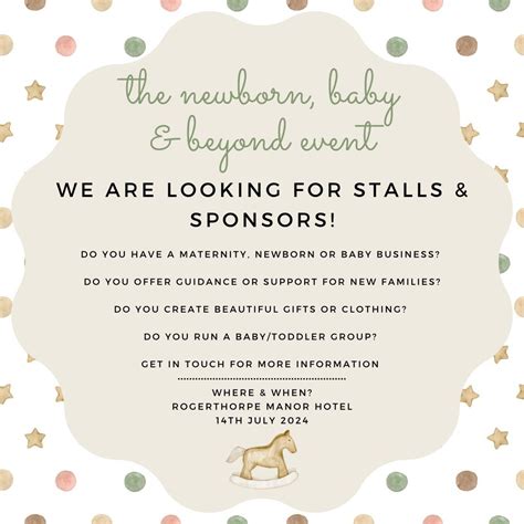The Newborn, Baby & Beyond Event - Yorkshire , Rogerthorpe Manor Hotel ...