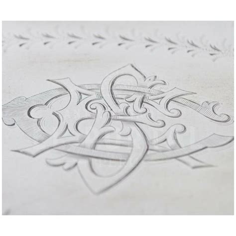 Azafate de plaqué inglés Drew & Sons