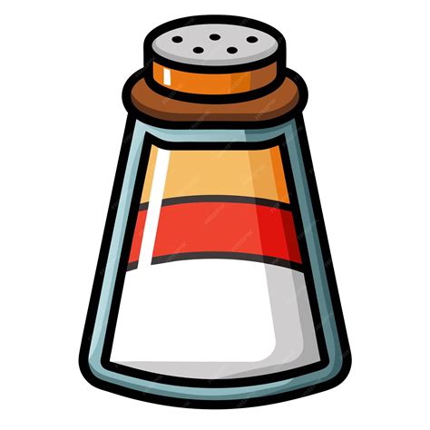 Salt shaker clipart vector art and illustration | Premium AI-generated ...