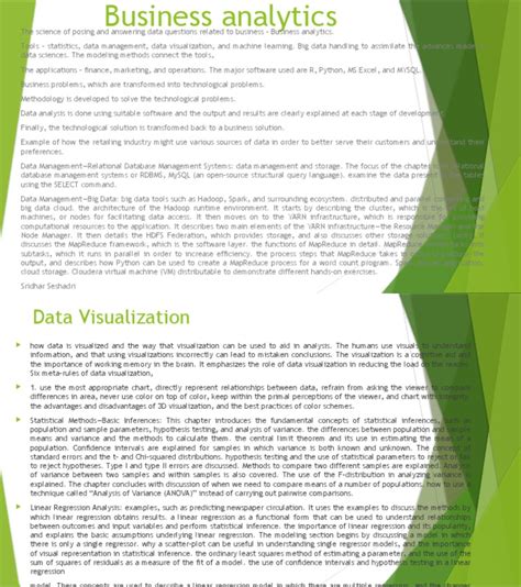 Business Analytics Tutorial 的图像结果