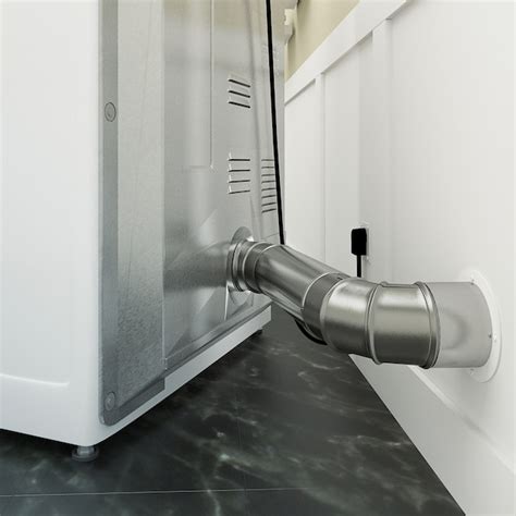 IMPERIAL 4-in Aluminum Round Adjustable 90 Degree Duct Elbow VTL0048 at ...