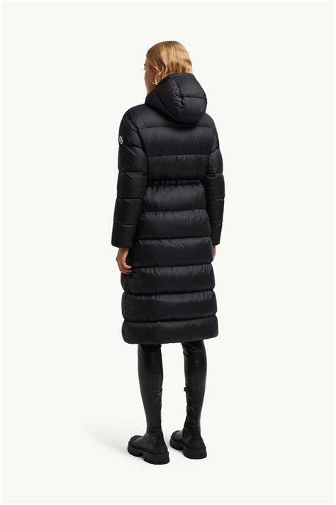 Black Boulogne Reversible Long Down Jacket - Long Down Jackets for ...