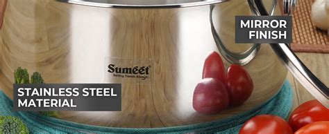 Buy Sumeet Stainless Steel Induction Bottom (Encapsulated Bottom ...