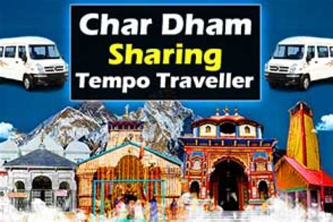 Char Dham Sharing Tempo Traveller Booking Online - Yatra Gyan