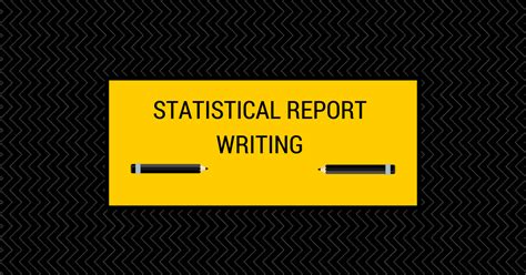 Image result for Example of Statistical Report Writing