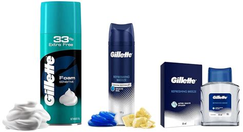 Gillette AFTER SHAVE SPLASH REFRESHING BREEZE 50ML, White & Classic ...