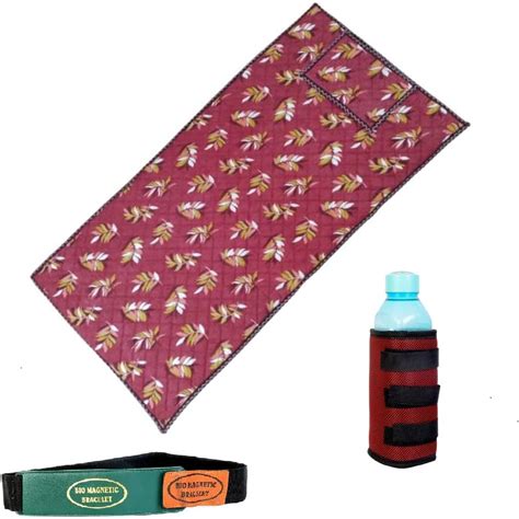 Cotton E-Biotorium Bio-Magnetic Mattress Pad With Water Energy Pad And ...