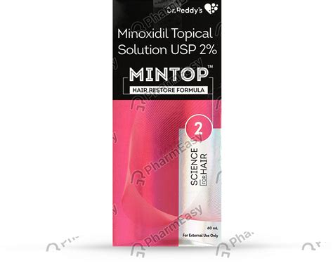 Mintop 2 %W/V Skin Solution (60): Uses, Side Effects, Price & Dosage ...