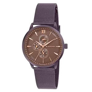 Giordano Analogue Watch for Men with Stylish Mesh Band with Water ...