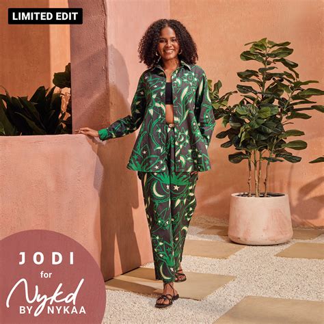 Jodi X Nykd Mangalgiri Cotton Relaxed Wide Leg Comfort Pants-NYJ03-Bla ...