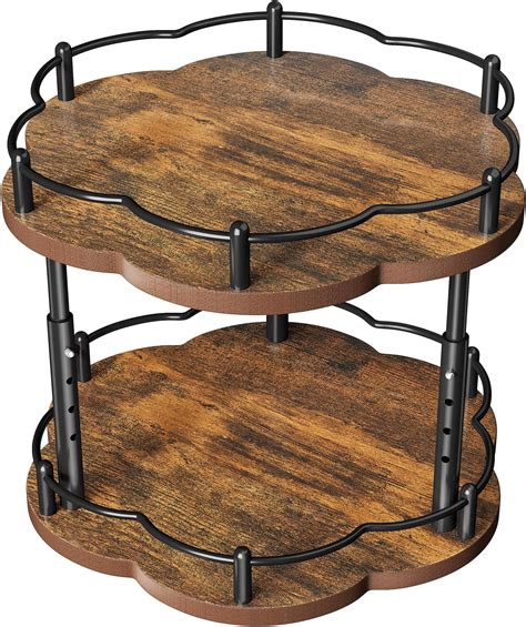 Amazon.com - Lazy Susan Organizer Spice Rack - Height Adjustable ...