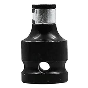 Buy 1/2 Drive to 1/4 Hex Shank Converter Quick Release Screwdriver Bit ...