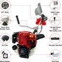 Really 35 cc 4 Stroke Back Pack Brush Cutter for Agriculture, Gardening ...