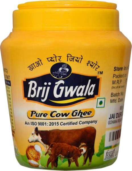brij gwala Ramjan special Pure Cow Ghee for Better Digestion and ...