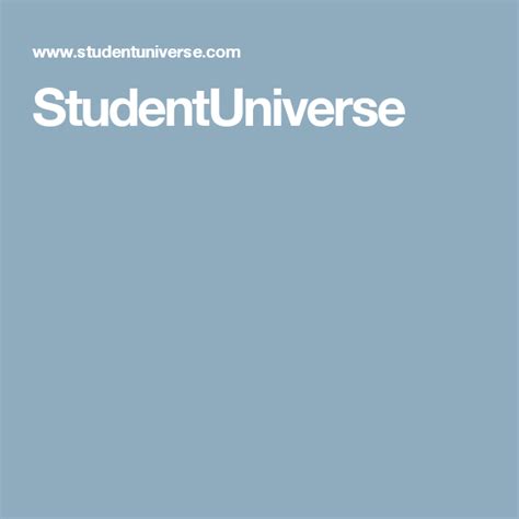 StudentUniverse | Student flights, Student travel, Cheap student flights