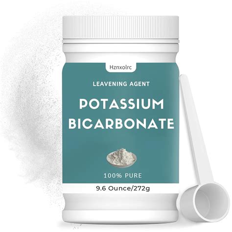 Amazon.com: 9.6 oz Potassium Bicarbonate, 100% Pure Potassium Bicarbonate Powder, Potassium ...
