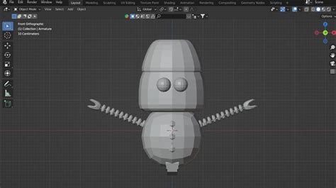 Cartoon Low Poly Robot 的图像结果