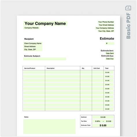 Free HVAC Estimate Template - Download Now | Jobber