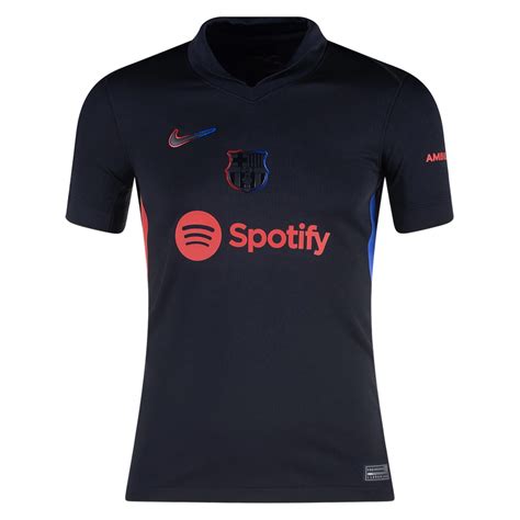 Nike Youth Barcelona Lamine Yamal Away jersey 24/25 (Black/University ...