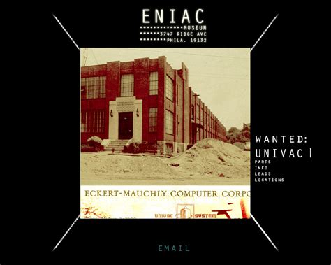 ENIAC UNIVAC Museum