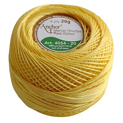 Buy Online Anchor mercer crochet thread | doilies| table runners| home ...