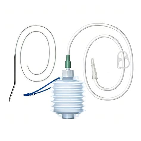 Disposable Negative Pressure Closed Wound Drainage Reservoir System Hollow Type - Wound Drainage ...