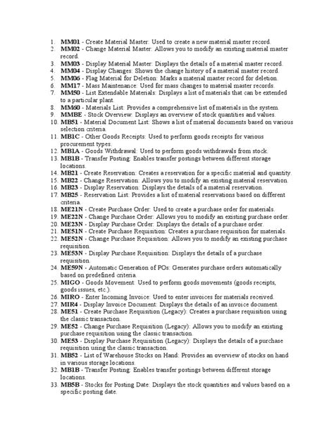 Image result for SAP Quick Reference Guide T Codes