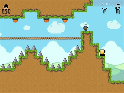 🕹️ Play Low's Adventures 3 Game: Free Online Pixel Platforming Level ...