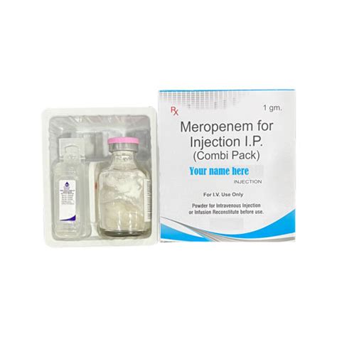 Meropenem 125mg + 250mg + 500mg + 1000mg Injection Cledral Life Scienc