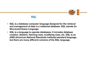 Adbms notes - SQL vs MySQL – Difference Between Them Key Difference ...