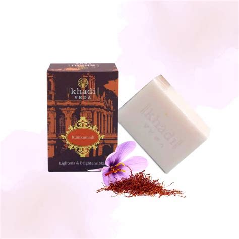 Buy khadi VEDA Kumkumadi Premium Illuminating Bathing Soap Bar for ...