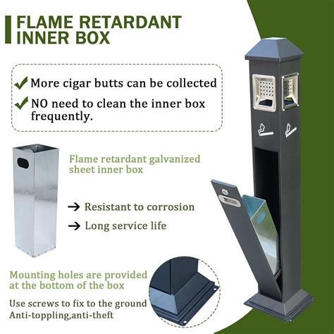 Wadoy Commercial Cigarette Butt Disposal Outdoor, India | Ubuy