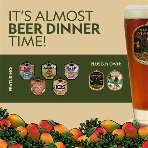 BJ's Restaurant & Brewhouse | Our next Five-Course Beer Dinner is right ...