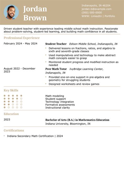 22 Best Student Teacher Resume Examples and Templates for 2025 ...