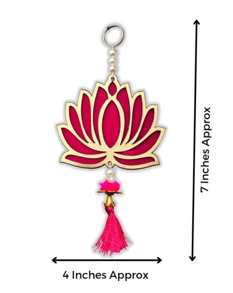 LAMANSH® Festive Decoration Mdf🔥Lotus Hanging / Lotus Toran-BackDrop/G ...