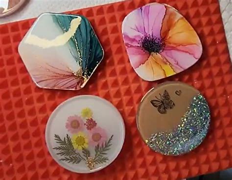 Image result for Resin Coaster Tutorial
