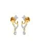 Buy White & Yellow Gold Earrings for Women by Joyalukkas Online | Ajio.com