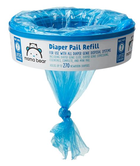 Wholesale Mama Bear Diaper Pail Refills Bags For Diaper Genie Pails ...