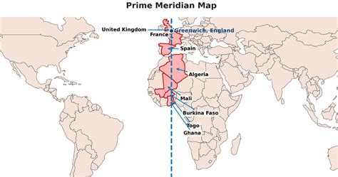 The Prime Meridian Map | Mappr