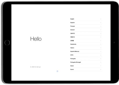 Image result for Apple Hello Screen iPad