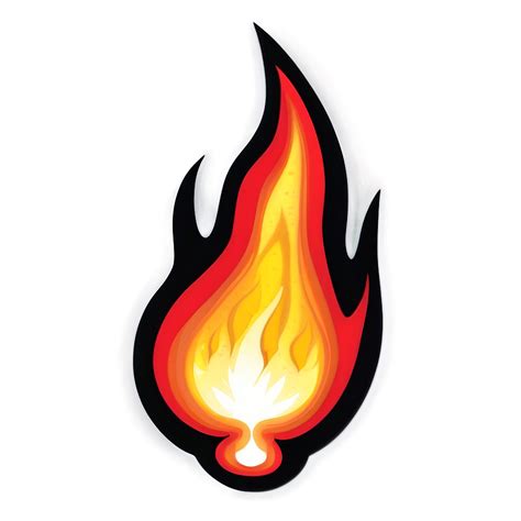 Download Flame Outline Png 77 | Wallpapers.com