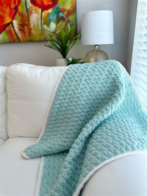 Image result for Shell Pattern Crochet Blanket