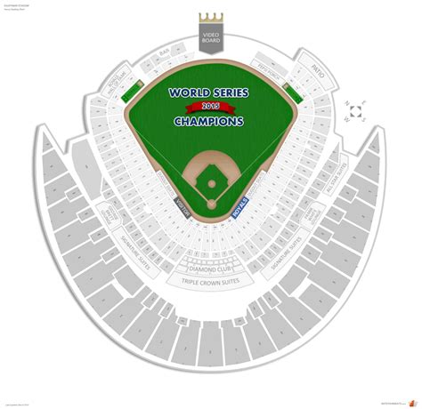 Oracle Park Seating Chart With Rows And Seat Numbers
