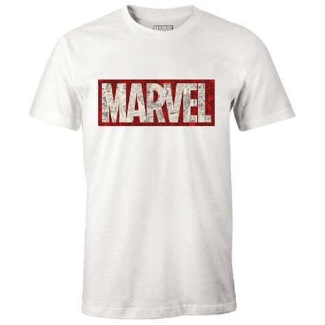 MARVEL - T-Shirt - Logo Marvel - (XL) : ShopForGeek.com: T-Shirt Cotton ...