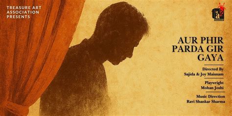 Aur Phir Parda Gir Gaya Hindi theatre-plays Play in Delhi-NCR Tickets ...